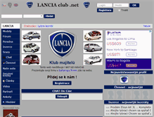 Tablet Screenshot of lanciaclub.net